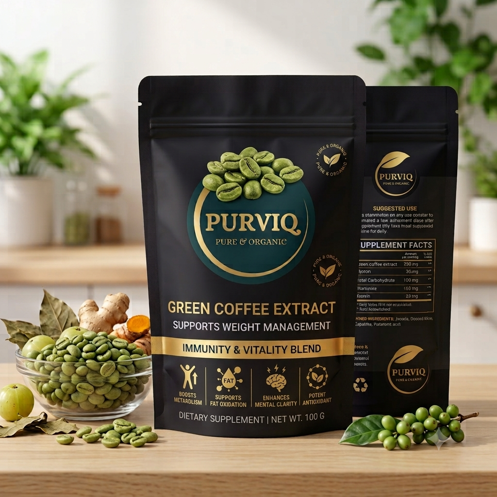 Premium Organic Green Coffee Beans